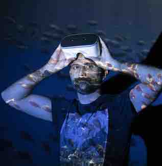«Wild Immersion», une expérience en réalité virtuelle que son fondateur Adrien Moisson espère voir remplacer les zoos